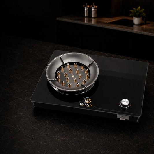 Electric Flame Single Stove